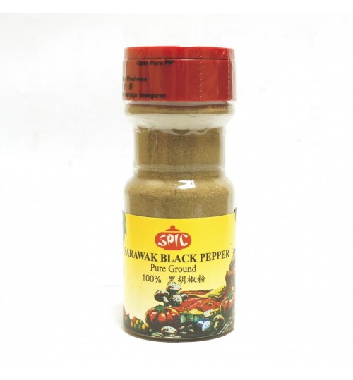 沙劳越黑胡椒粉（可调帽PET瓶）	127克